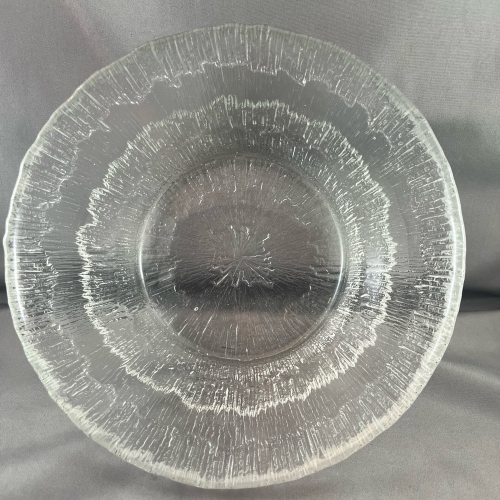 Iittala Tapio Wirkkala “Solaris” medium 8” Inch serving bowl.